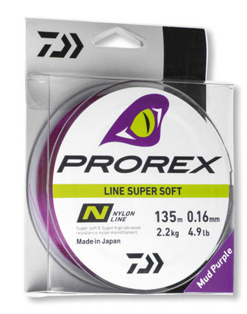 Daiwa Prorex Line Super Soft Mud Purple 0.36mm