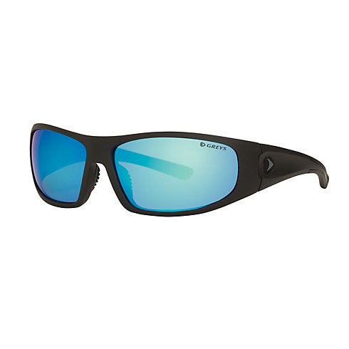 Greys G1 Sunglasses Matt Carbon / Blue Mirror