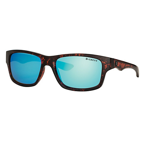Greys G4 Sunglasses Gloss Tortoise / Blue Mirror
