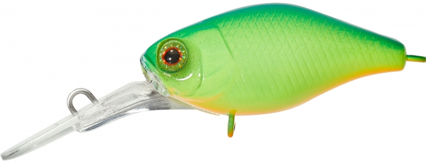 Illex DD-Chubby 38F Floating 38mm 4.7g Blue Back Chartreuse
