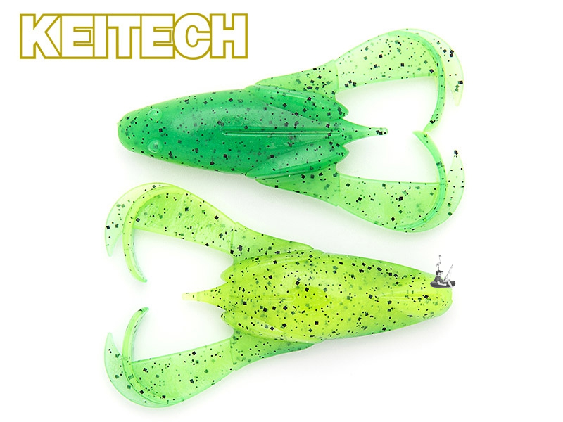 KEITECH Noisy Flapper 3.5″ Lime Chartreuse PP