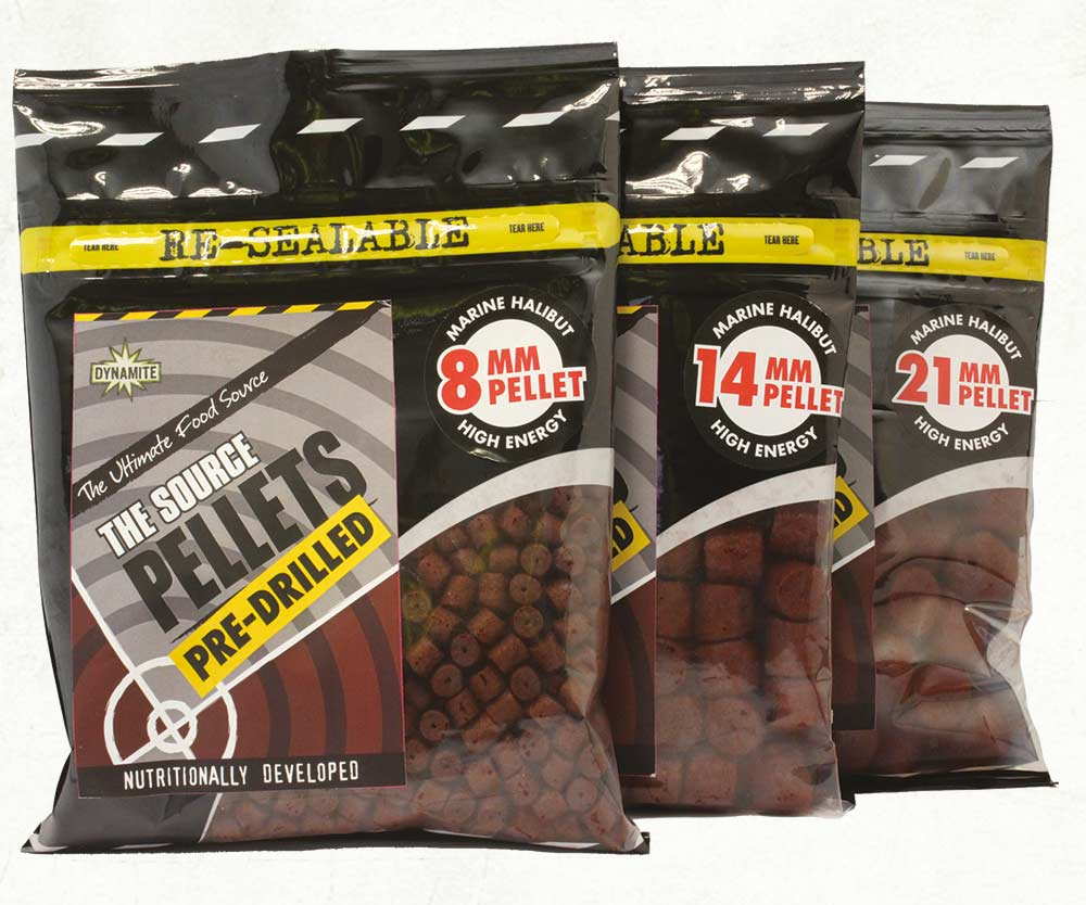Dynamite Baits The Source Pre Drilled Pellets 21mm 350g