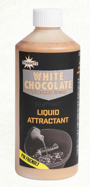 Dynamite Baits Hi Attract Liquid Attractant White Chocolate Coconut