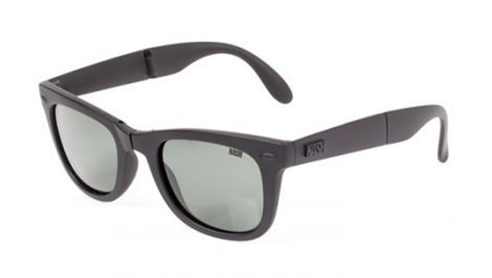 Nash Micro-Pak Folding Polarised Sunglasses Grey Lens