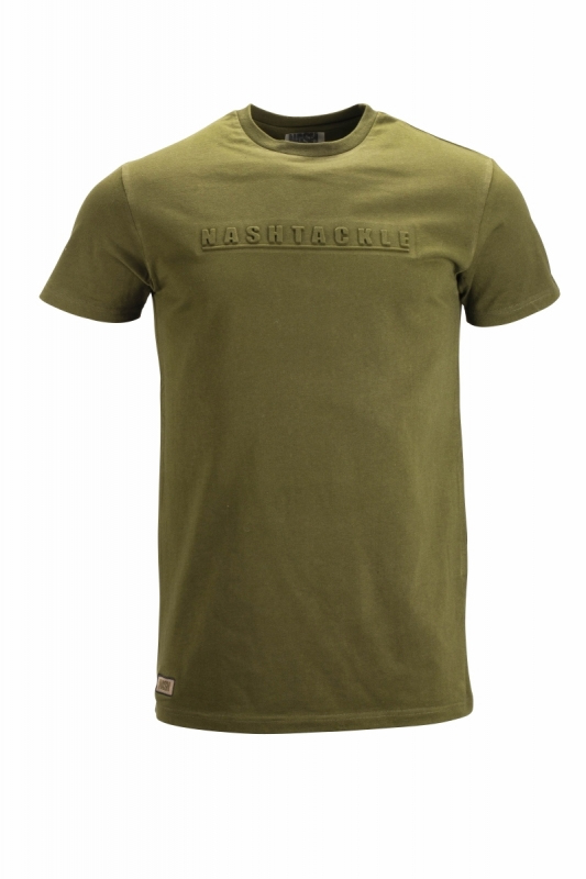 Nash Tackle Emboss T-Shirt Green