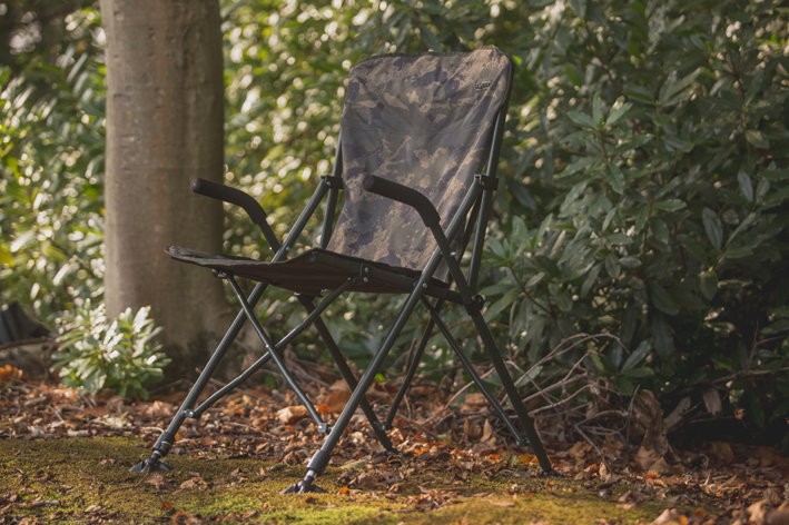 Solar Tackle Under Cover Camo Foldable Easy Chair High