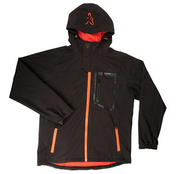 Fox Black/Orange Softshell Jacket