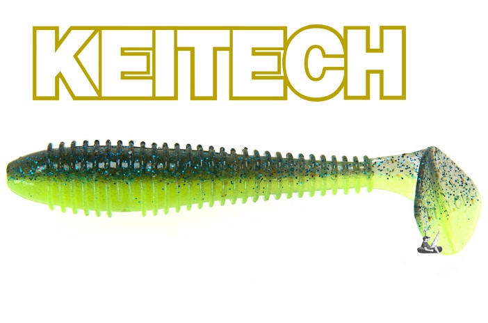 KEITECH Swing Impact FAT 2.8″ Chartreuse Thunder