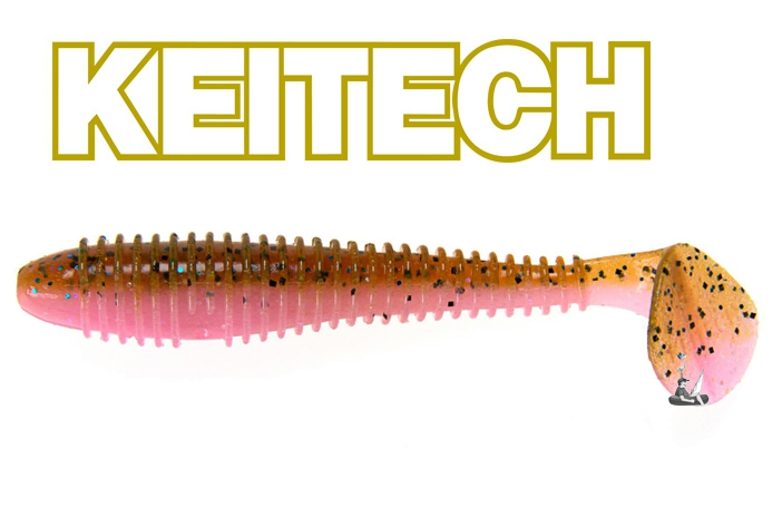 KEITECH Swing Impact FAT 3.3″ Motoroil Pink
