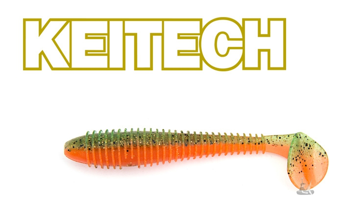KEITECH Swing Impact FAT 3.8″ Fire Tiger