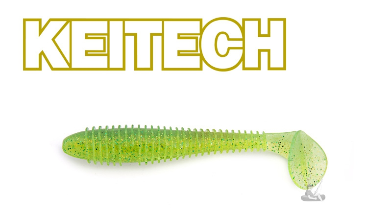 KEITECH Swing Impact FAT 3.3″ Lime Chartreuse
