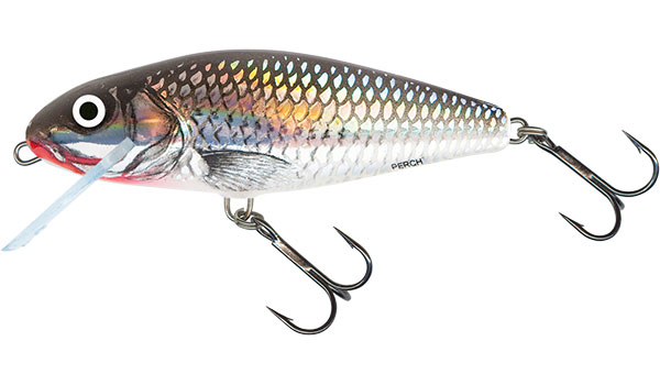 Salmo Perch 12cm Floating Holographic Grey Shiner