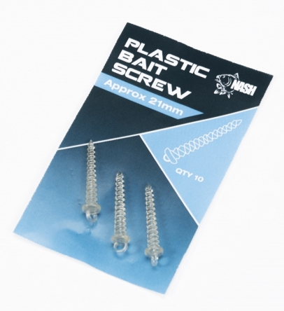 Nash Tackle Plastic Bait Screw 21mm