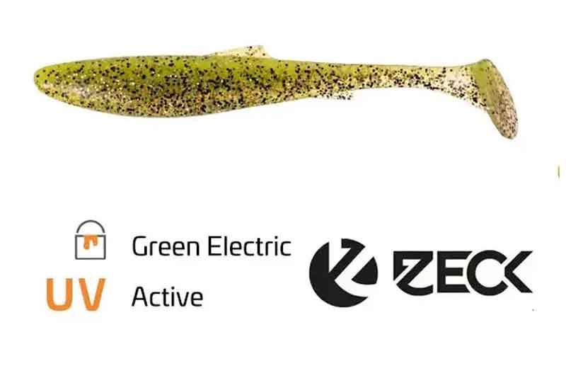 Zeck Fishing Dude Green Electric 3.0″ – 7.6cm