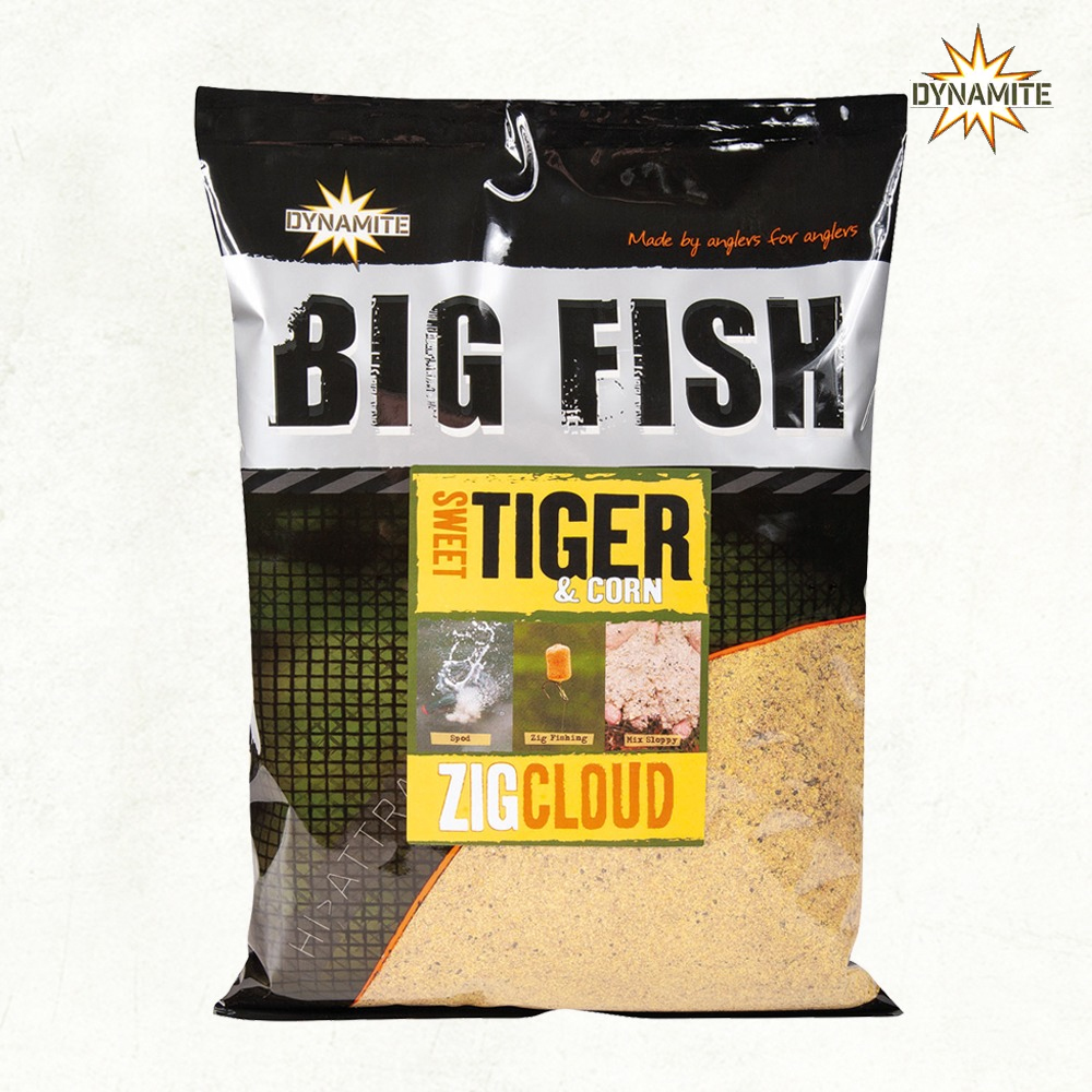 Dynamite Baits Big Fish Sweet Tiger Corn Zig Cloud 1.8kg