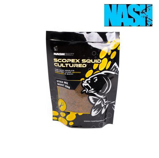 Nash Bait Scopex Squid Cultured Stick Mix 200g