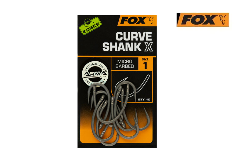 Fox EDGES Arma Point Curve Shank X Barbed