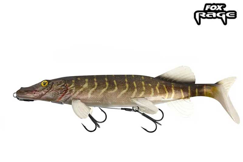 Fox RAGE Giant Replicant Realistic Pike Natural 40cm 465g