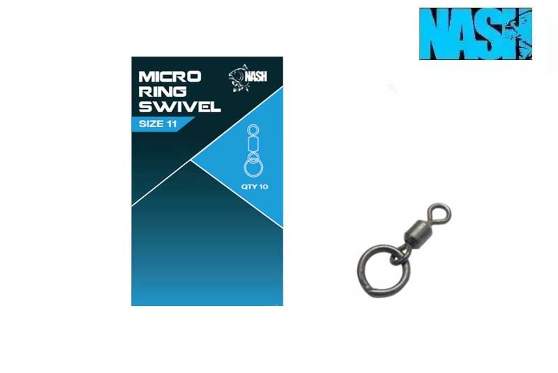 Nash Tackle Micro Ring Swivel Size 11