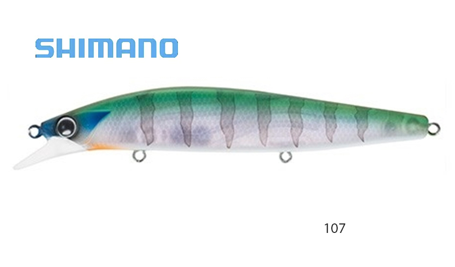 Shimano Bantam Rip Flash 115F 11.5cm 14.0g Matt Gill 107