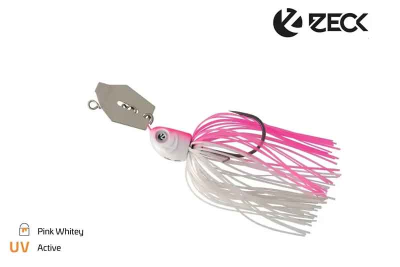 Zeck Fishing Chatterbait Pink Whitey #1/0