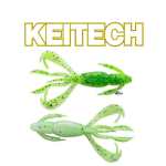 KEITECH Crazy Flapper Chartreuse Pepper Shad