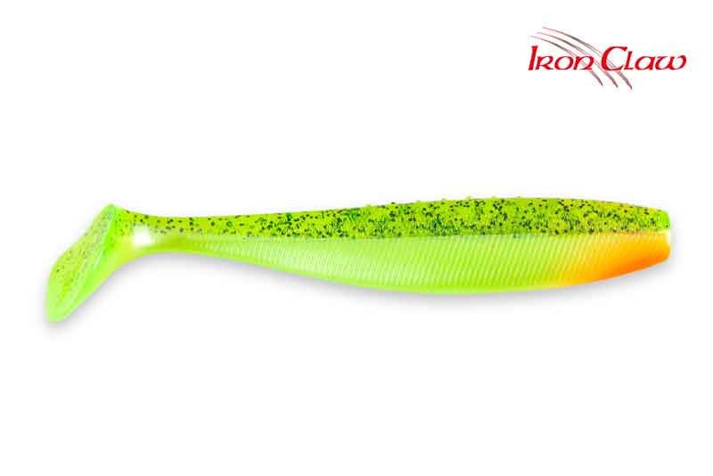 Iron Claw Just Shad CP Chartreuse Pepper  7.5cm