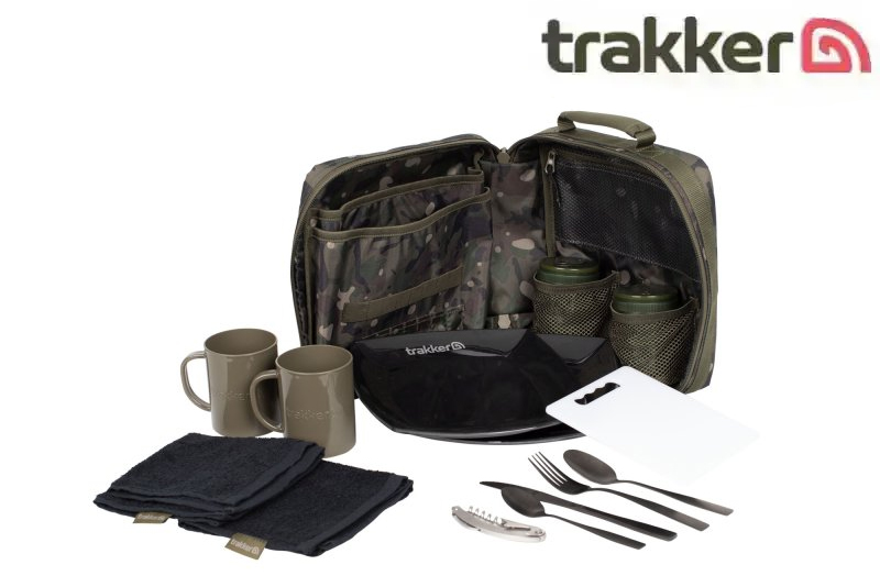 Trakker NXC Camo Deluxe Food Set - mit Zubehör