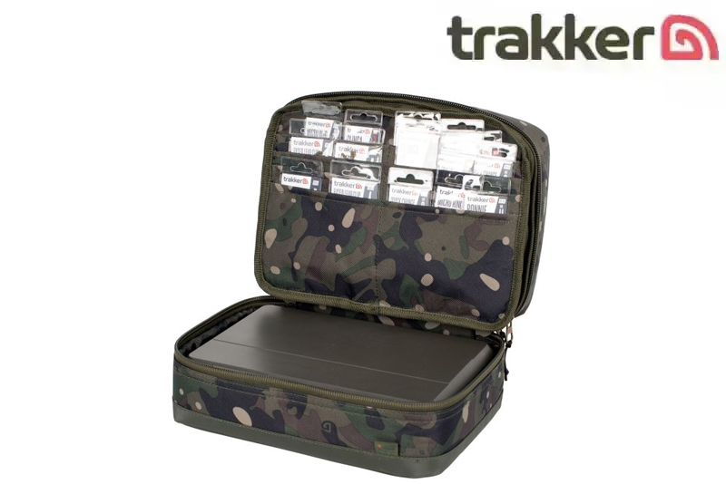 Trakker NXC Camo Rig-R Box - open with Tackle