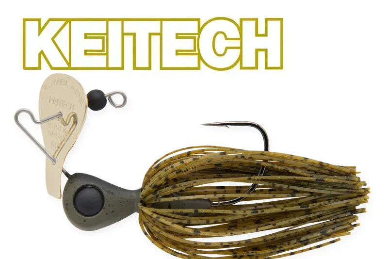 KEITECH Rumblade Jig Green Pumpkin Pepper